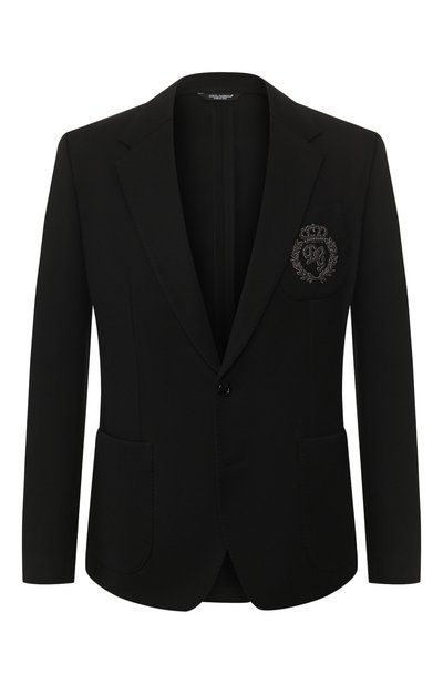 Хлопковый пиджак DOLCE & GABBANA, арт. G2NW6Z/FUGJM, фото 1