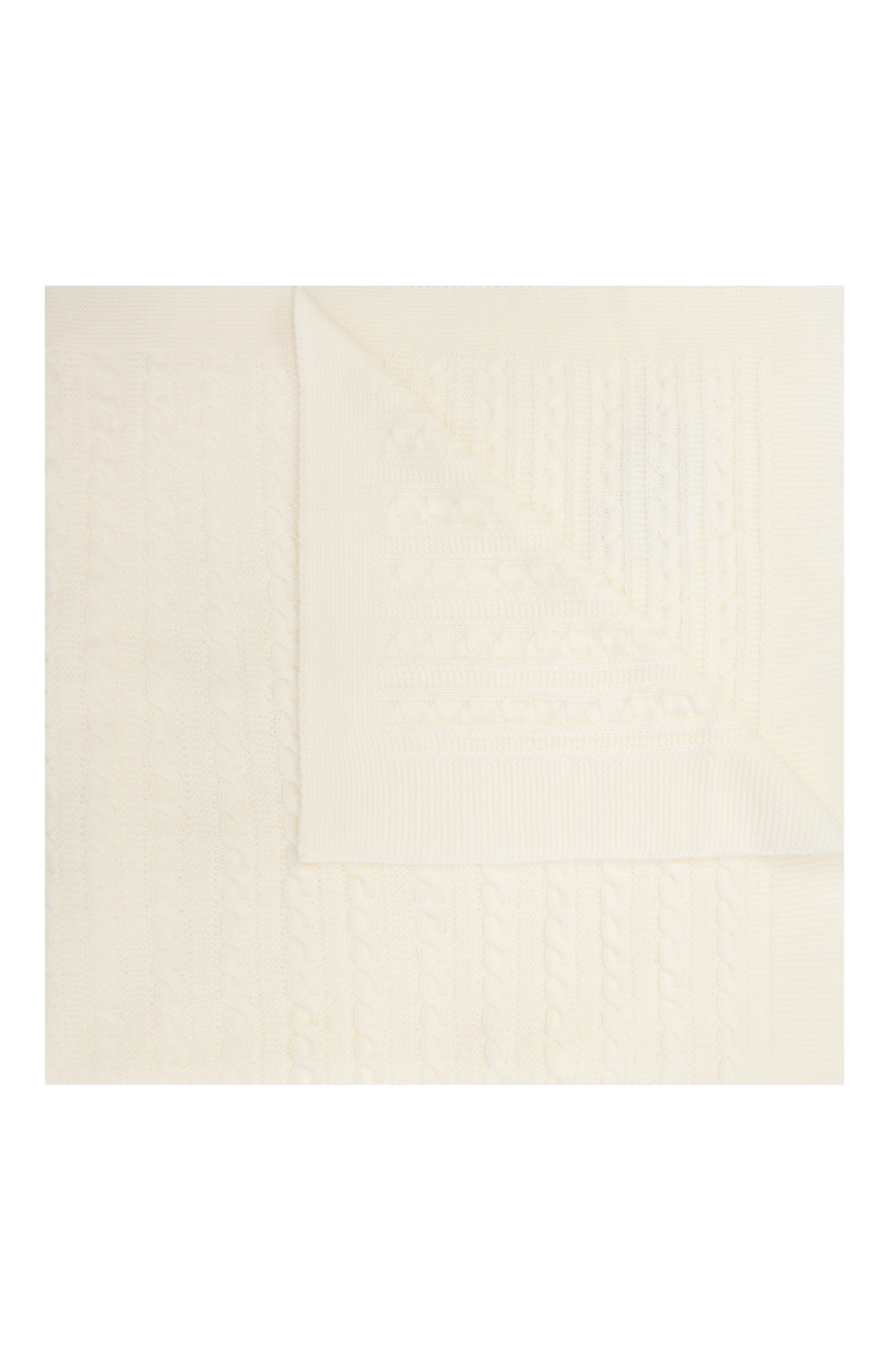 Шерстяной плед WOOL AND COTTON, арт. VMLPL-косы, фото 1