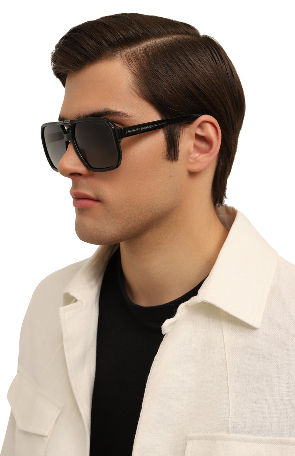 Солнцезащитные очки CARRERA черного цвета по цене 23100 руб., арт. VICT0RY C 01 807, фото 3 Солнцезащитные очки CARRERA, арт. VICT0RY C 01 807, фото 3