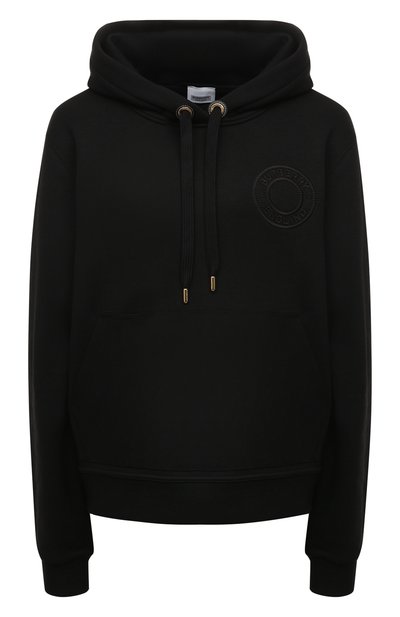 Женский худи из хлопка и вискозы BURBERRY, арт. 8048981
