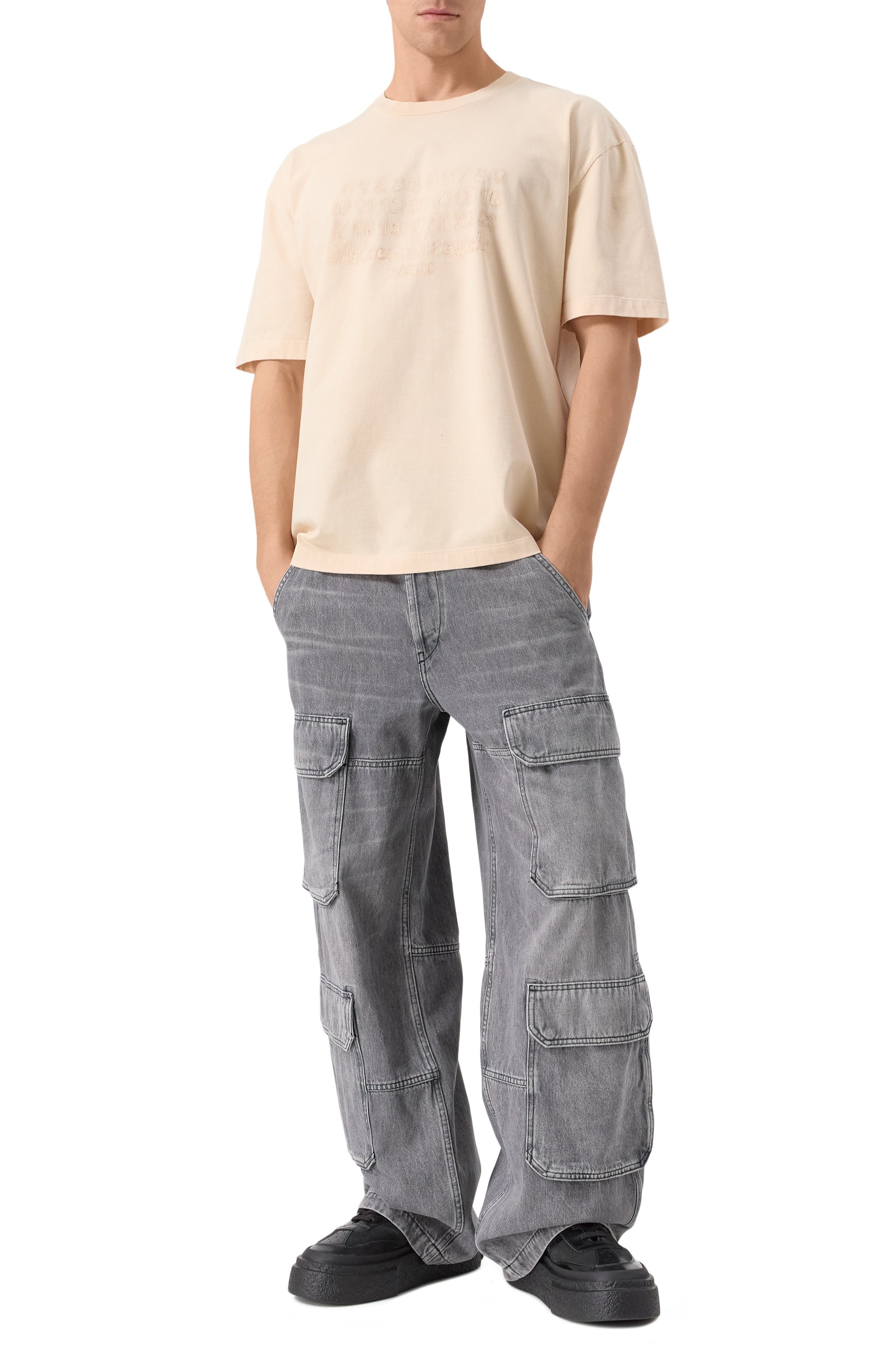 Хлопковая футболка MAISON MARGIELA, арт. S50GC0703/S23883, фото 2