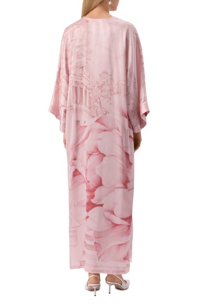 Атласное платье KITON, арт. D58358K0926E11, фото 4