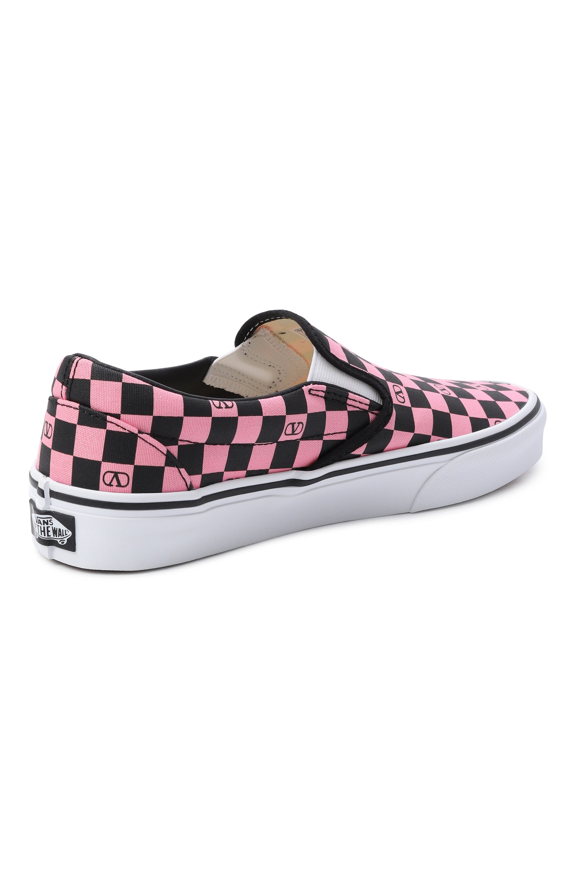 Текстильные слипоны valentino x vans VALENTINO, арт. 8W2S0NY9/HPK, фото 5