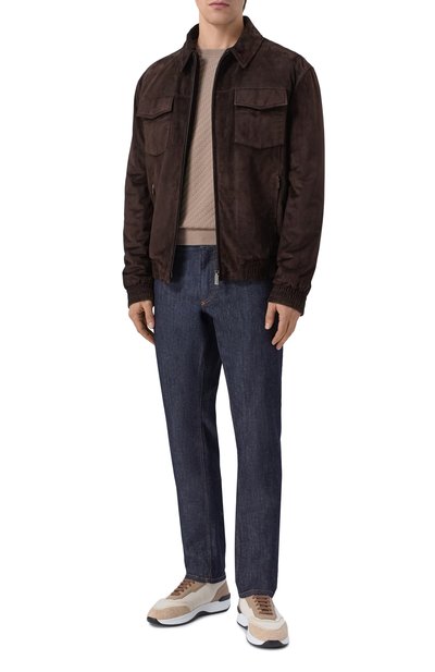 Джемпер из хлопка и шелка BRIONI, арт. UMQ90L/PAK22, фото 2