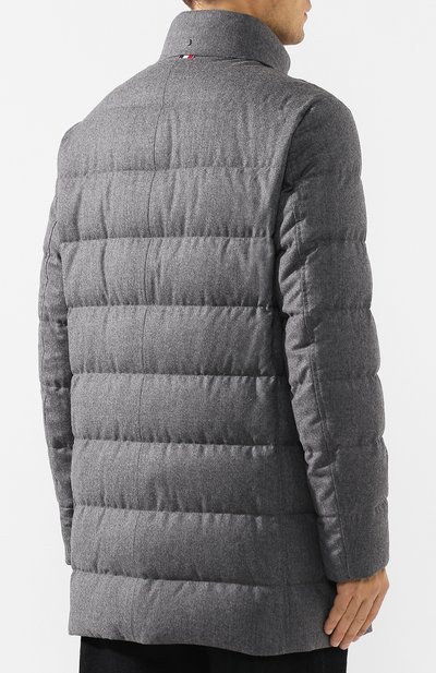 Шерстяной пуховик MONCLER, арт. E2-091-31312-00-54272, фото 4