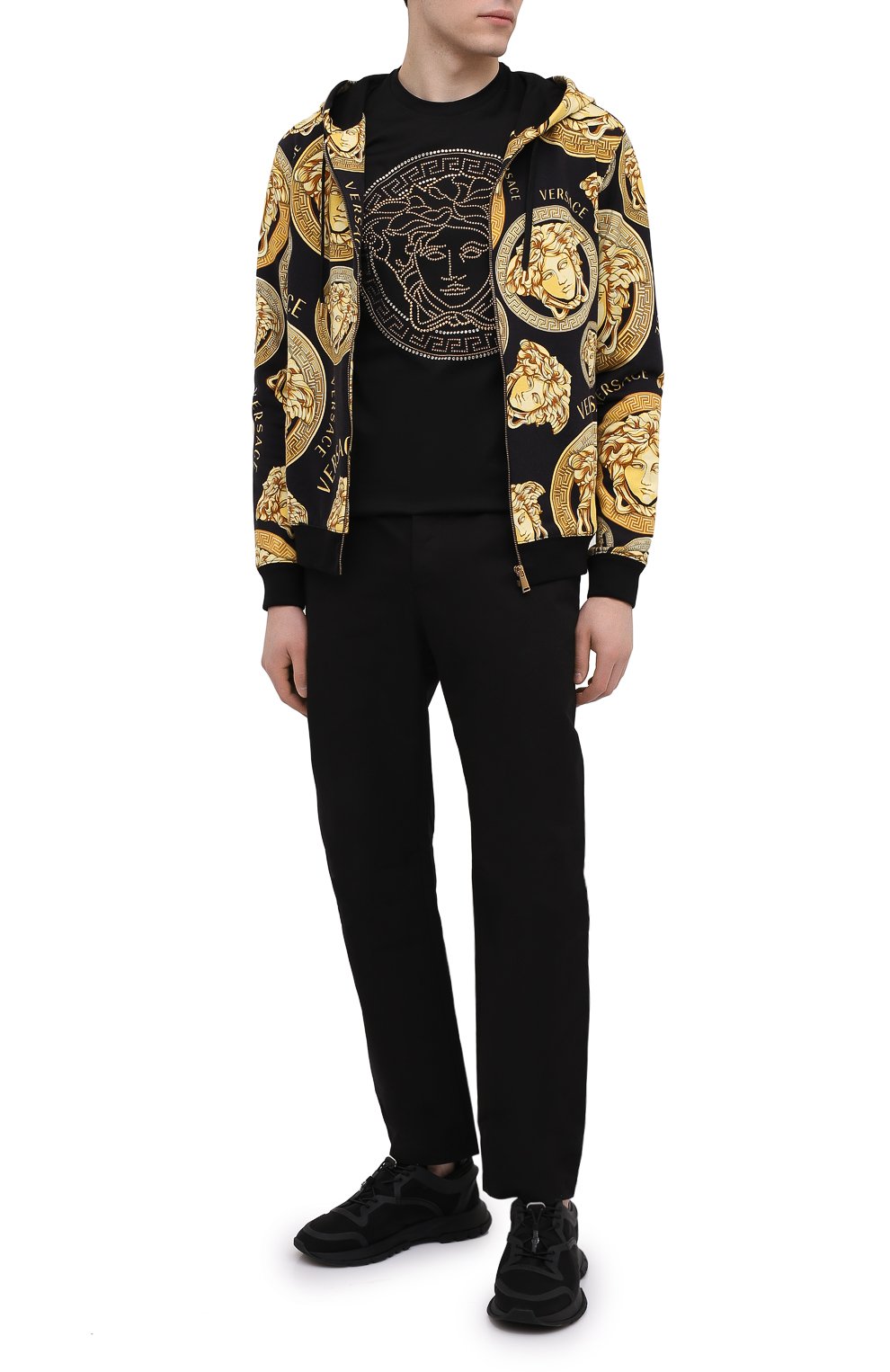 Хлопковая толстовка VERSACE, арт. A88742/1F00721, фото 2