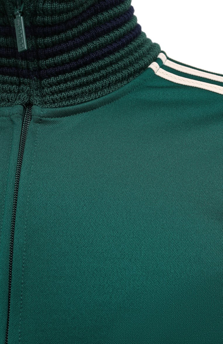 Мужской толстовка adidas originals x wales bonner ADIDAS ORIGINALS зеленого цвета, арт. GL5184 | Фото 5 (Материал внешний: Синтетический материал; Стили: Спорт-шик; Мужское Кросс-КТ: Толстовка-одежда; Рукава: Длинные; Длина (для топов): Стандартные)