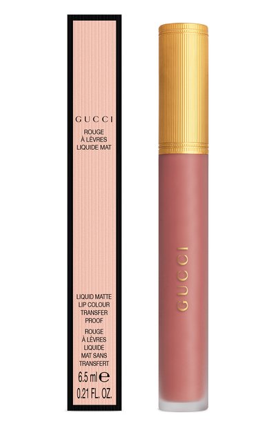 Жидкая губная помада rouge à lèvres liquide mat, оттенок 114 grace cinnamon GUCCI, арт. 3616303311315, фото 2