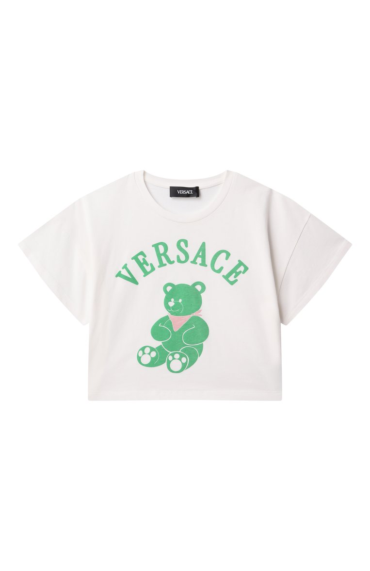 Хлопковая футболка VERSACE, арт. 1018183/1A13082, фото 1