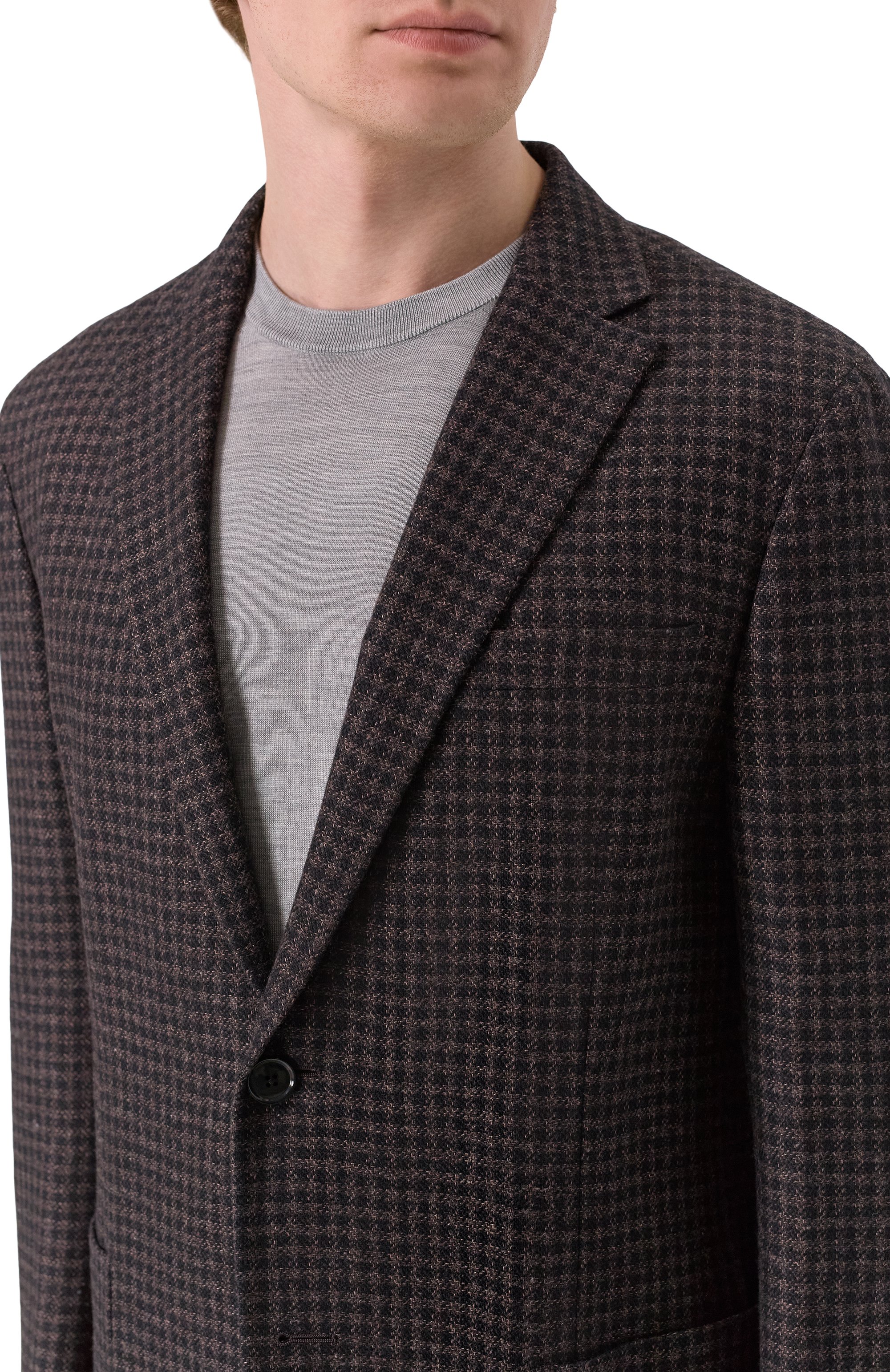 Пиджак из шерсти и льна ZEGNA, арт. 850744/1D7SG0, фото 6