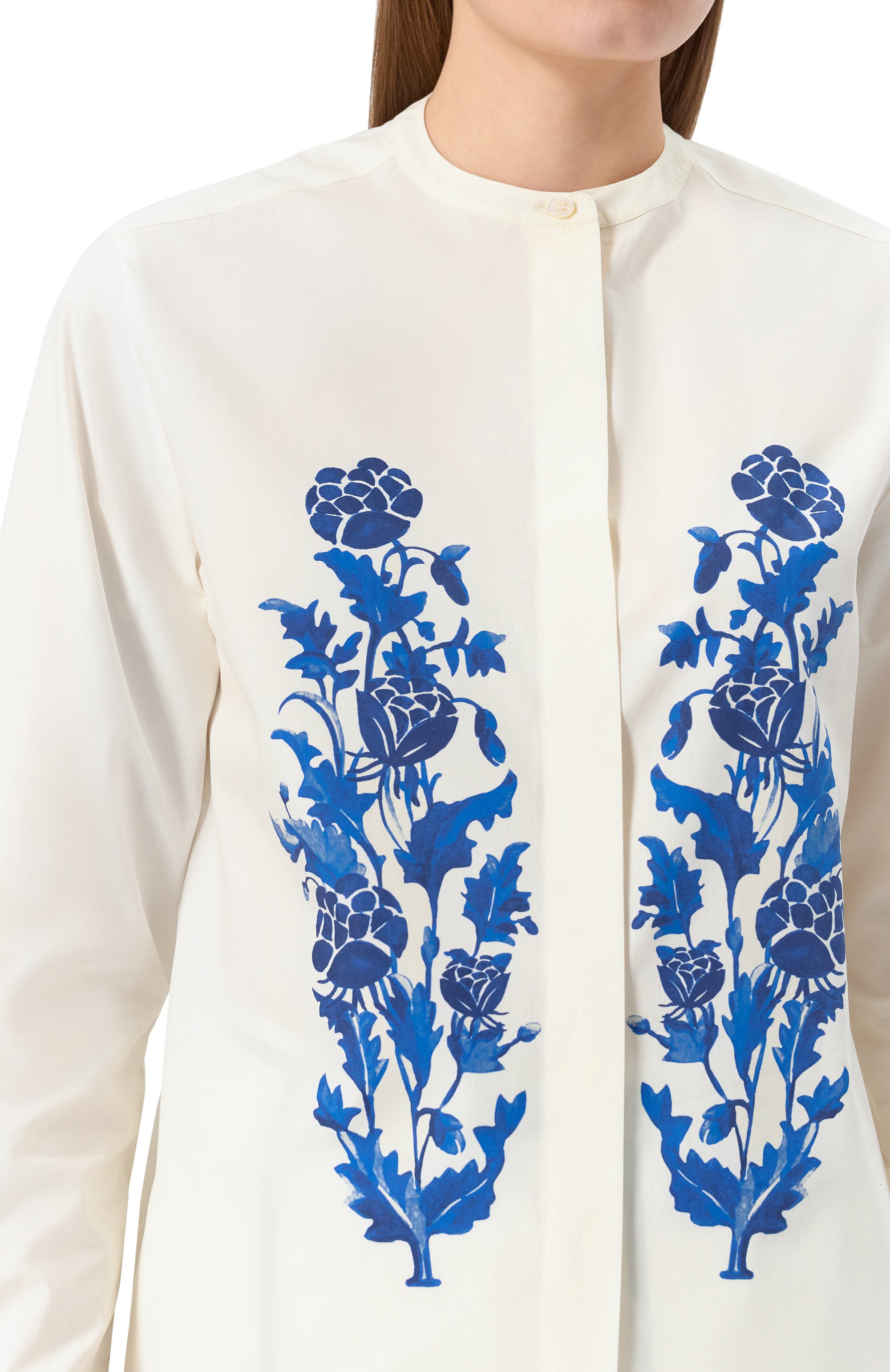 Хлопковая рубашка GIAMBATTISTA VALLI, арт. 25SSPVCA1088-62PRI, фото 5