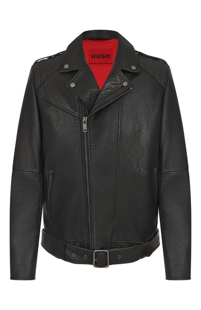 Мужская кожаная куртка HUGO, арт. 50542108