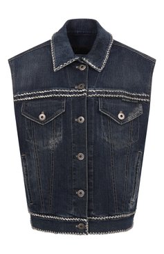 Джинсовый жилет PRADA, арт. GFB188-1RGM-F0008-182, фото 1