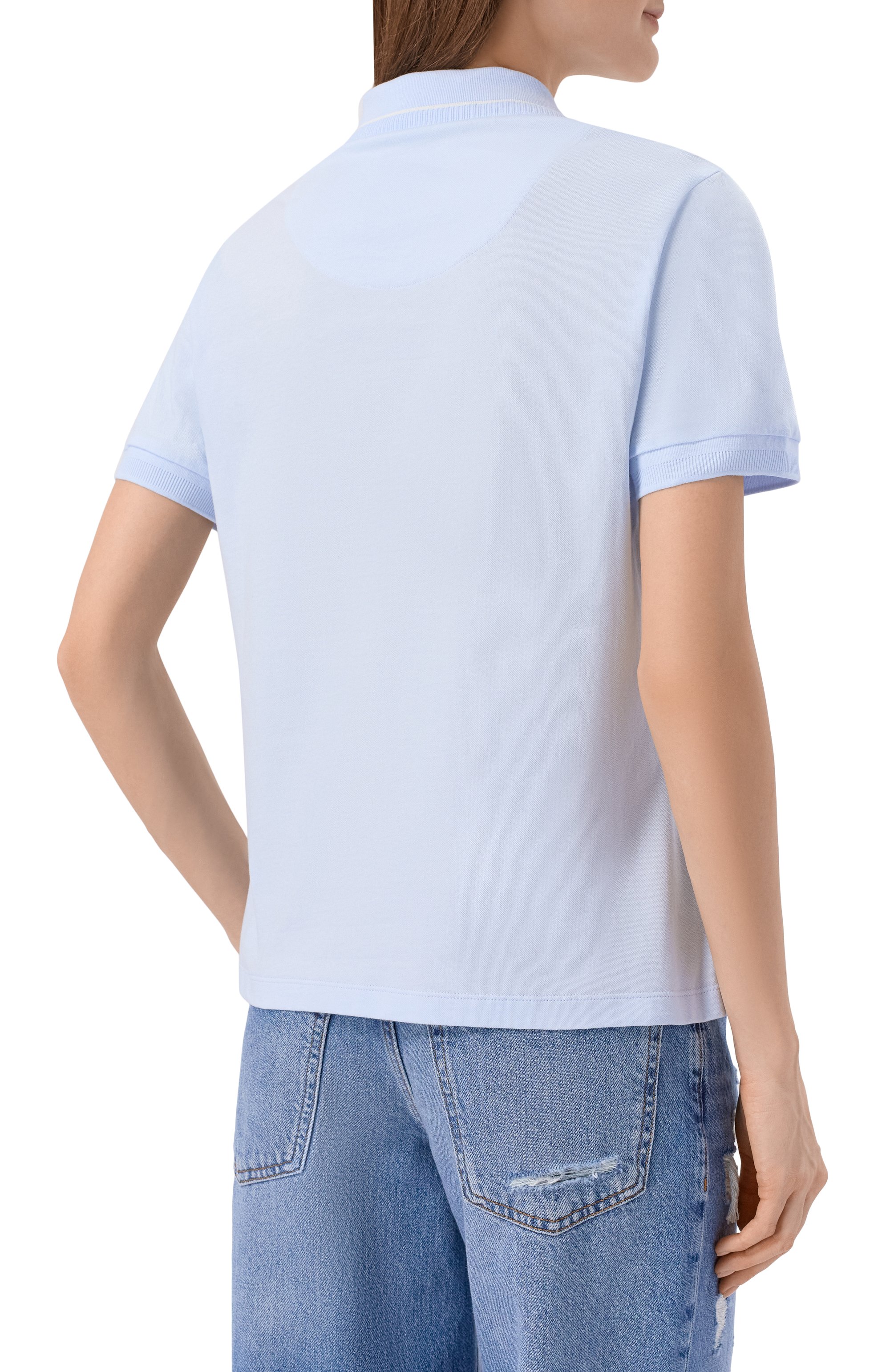 Хлопковое поло AERONAUTICA MILITARE, арт. P01911DP00343, фото 4