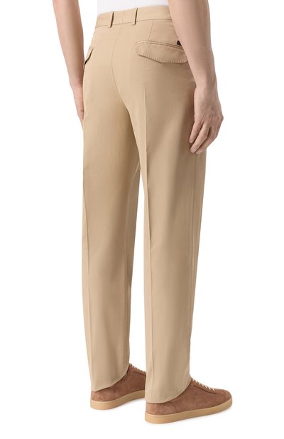 Хлопковые брюки DOLCE & GABBANA, арт. GP19VT/FUFJ9, фото 4