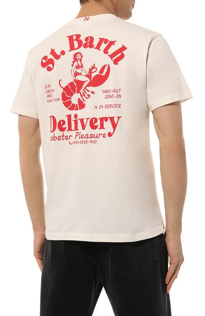 Хлопковая футболка MC2 SAINT BARTH, арт. STBM TSHIRT MAN/TSHM001/02203B, фото 4