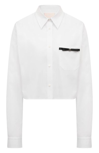 Женская хлопковая рубашка GIVENCHY, арт. BW61AU14V8