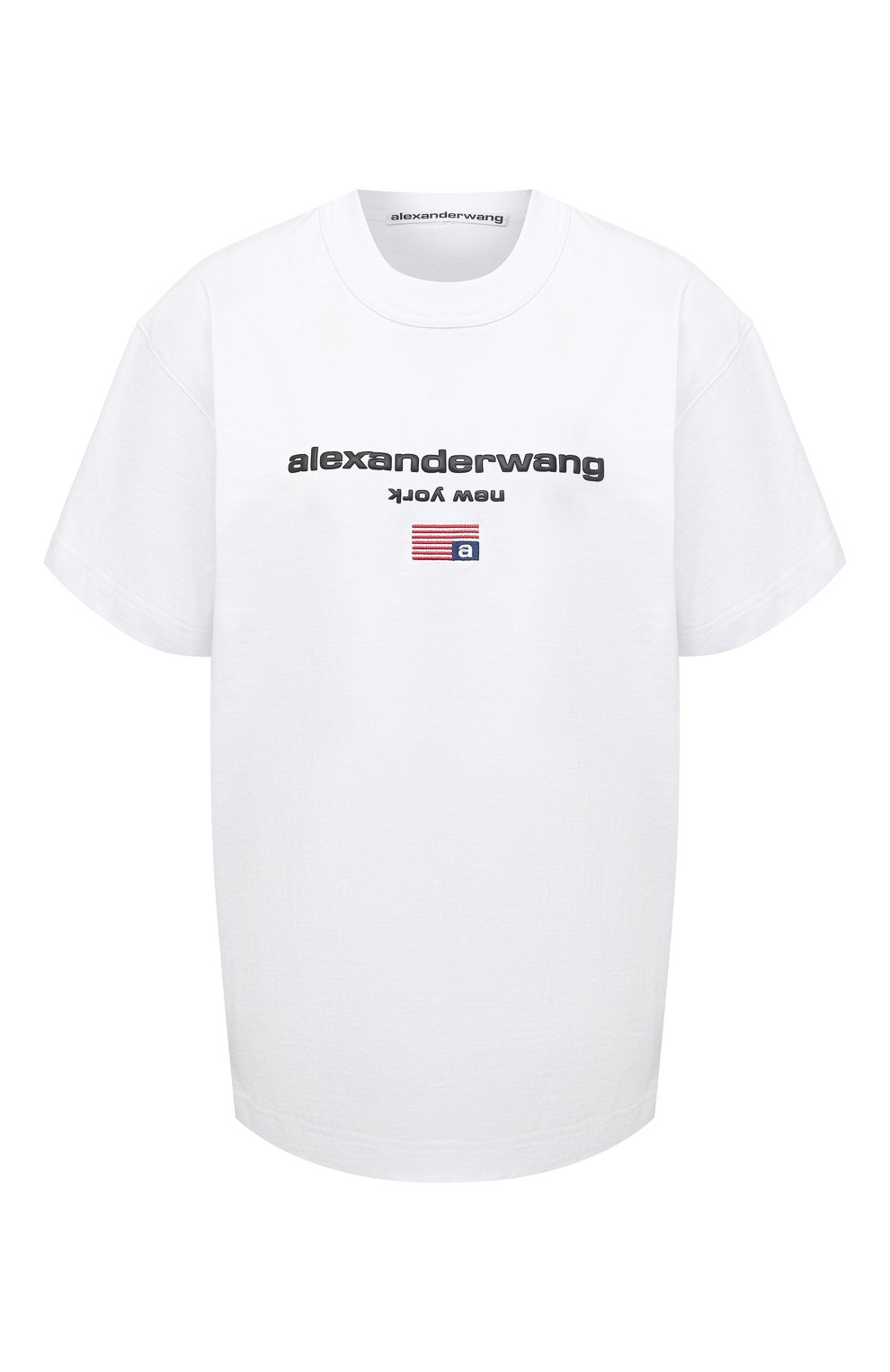 Хлопковая футболка ALEXANDER WANG, арт. UCC1211344, фото 1