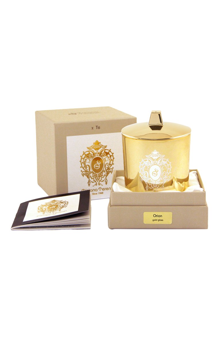 Свеча gioconda с ароматом духов orion (170g) TIZIANA TERENZI бесцветного цвета, арт. 8016741252488 | Фото 3 (Региональные ограничения белый список (Axapta Mercury): Не проставлено; Нос: Не проставлено; Ограничения доставки: flammable, fragile-2)