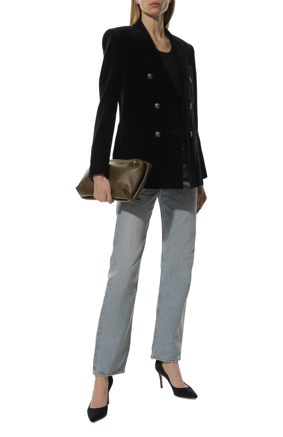 Замшевые туфли gianvito 85 GIANVITO ROSSI, арт. G24580.85RIC.CAMDENI, фото 2