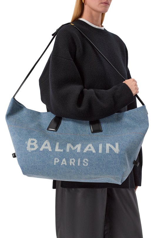 Сумка-тоут Track Balmain FN1FI015/TDDX Голубой  FN1FI015/TDDX Фото 2