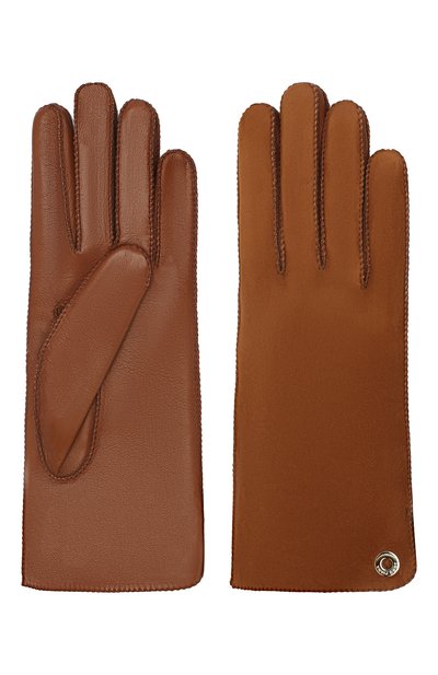 Перчатки jacqueline из кожи и замши LORO PIANA, арт. FAF8575, фото 2