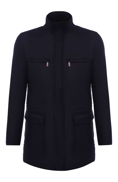 Мужская куртка из шелка и кашемира KITON, арт. UW0891MV07T80