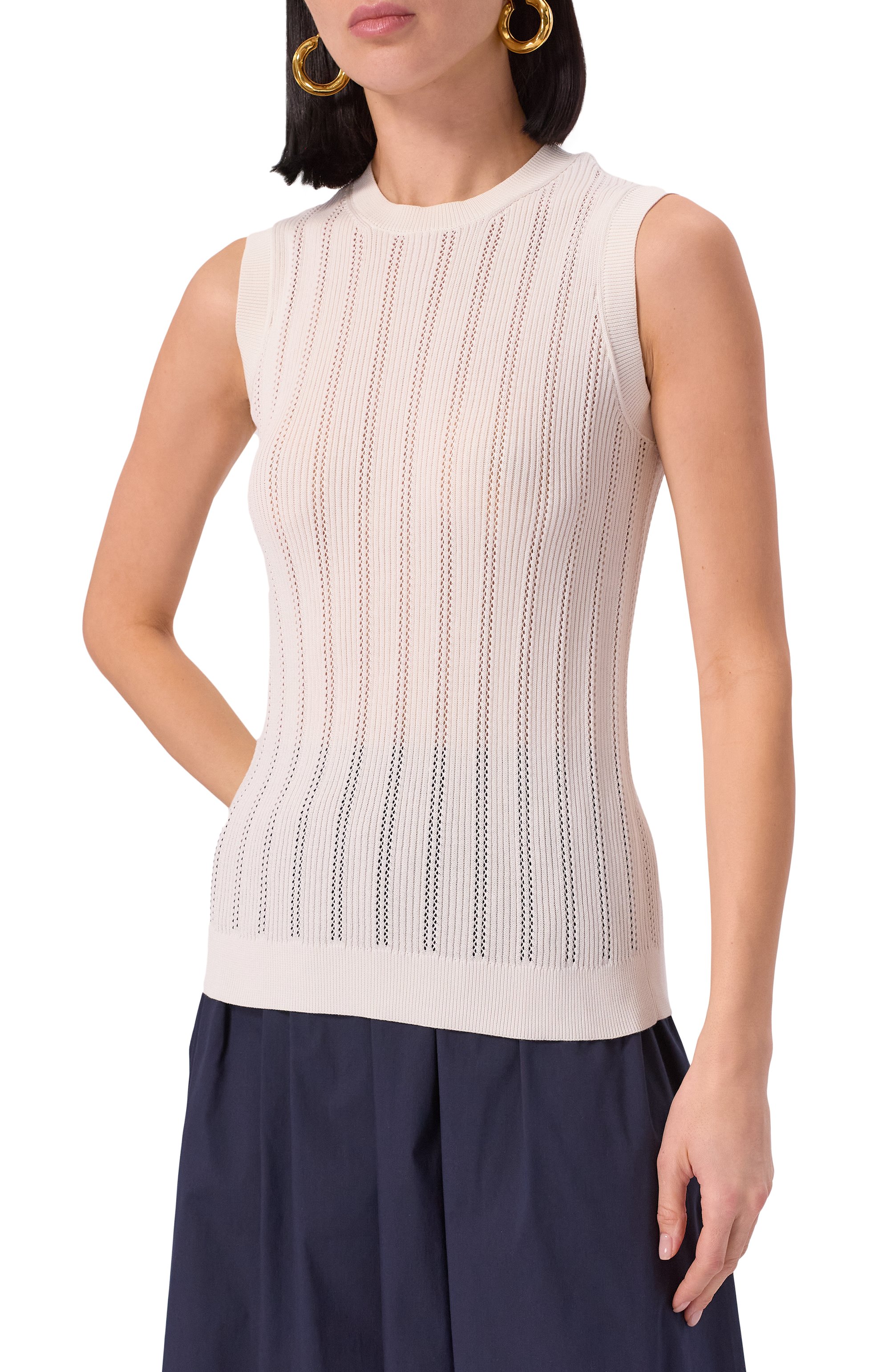 Топ из хлопка и шелка AGNONA, арт. KV09030/8Q140M, фото 3