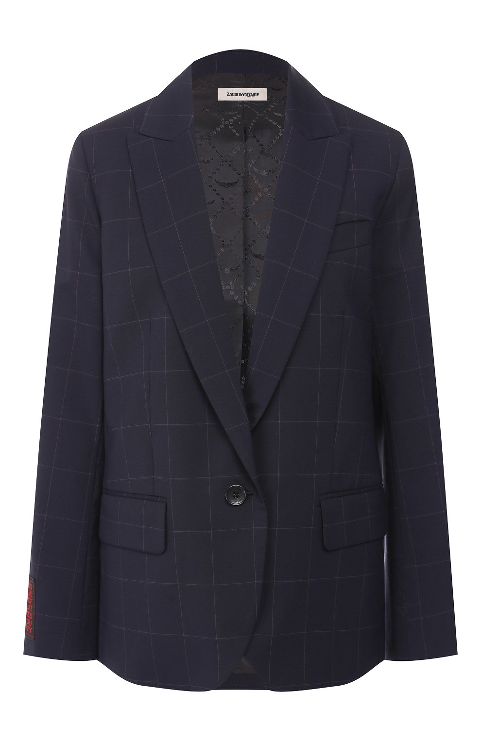 Жакет в клетку ZADIG AND VOLTAIRE, арт. WHCT0202F, фото 1