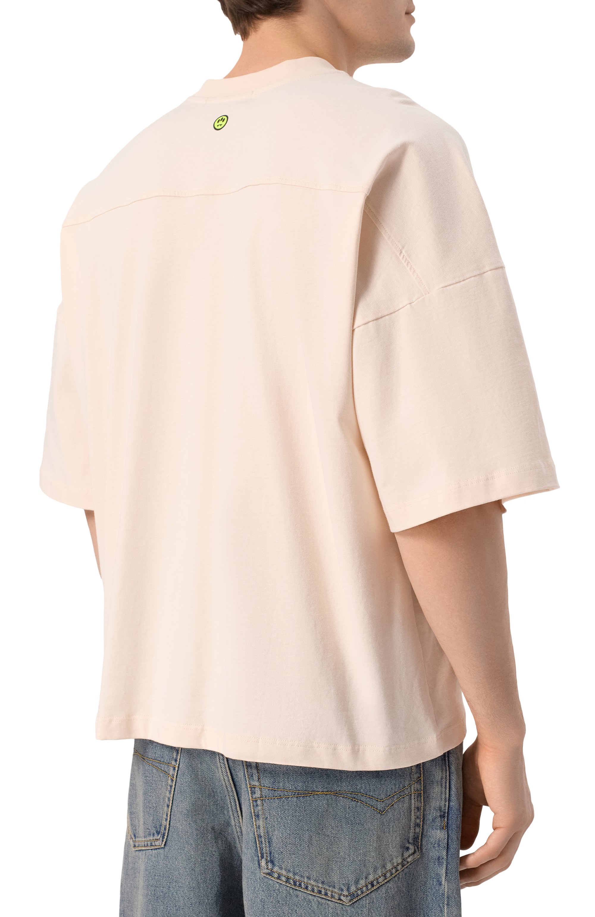 Хлопковая футболка BARROW, арт. S5BWMATH022, фото 4