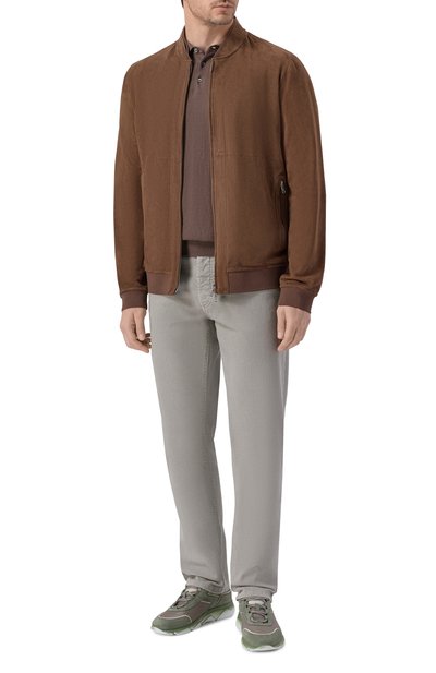 Комбинированные кроссовки ZILLI, арт. H0310AM1405VZGR00, фото 2