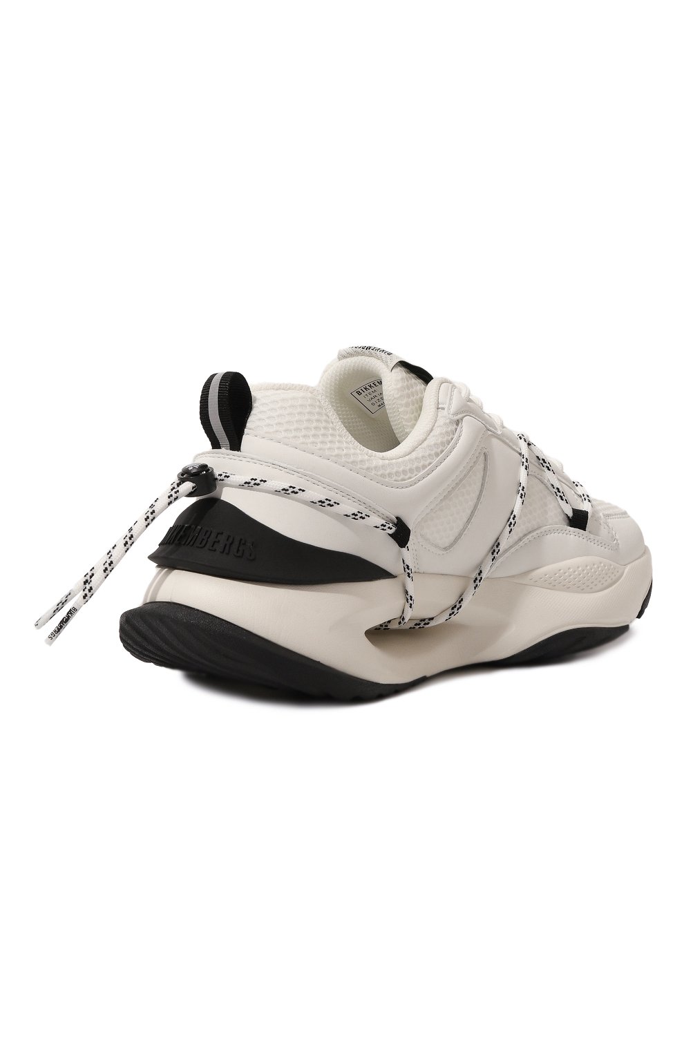 Текстильные кроссовки DIRK BIKKEMBERGS белого цвета по цене 16400 руб., арт. 25116/CP/A, фото 5 Текстильные кроссовки DIRK BIKKEMBERGS, арт. 25116/CP/A, фото 5