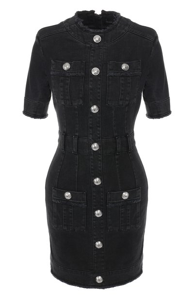 Женское джи нсовое платье BALMAIN, арт. RF16305/D027