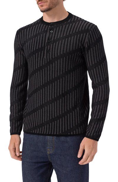Джемпер из шерсти и вискозы EMPORIO ARMANI, арт. EM003517/AF19553, фото 3