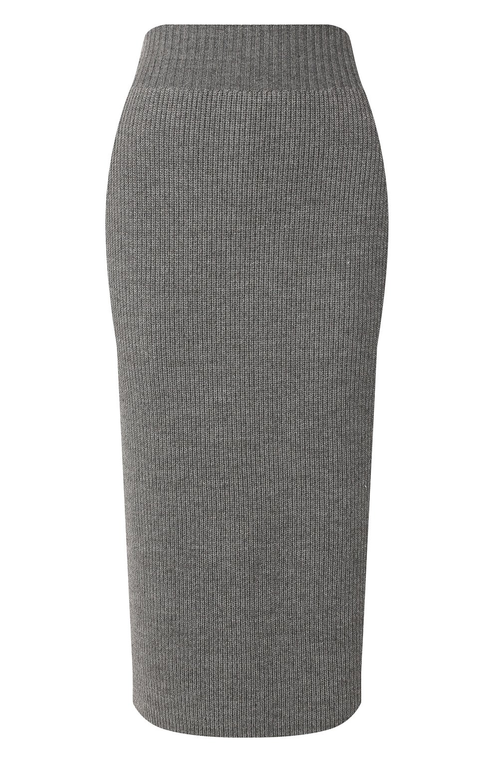 Юбка DRIES VAN NOTEN серого цвета по цене 26350 руб., арт. 192-11208-8721, фото 1 Юбка DRIES VAN NOTEN, арт. 192-11208-8721, фото 1