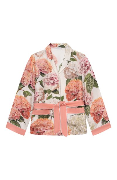 Шелковая блузка DOLCE & GABBANA, арт. L55S87/HI118