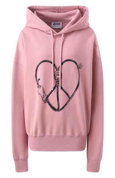 Женский хлопковое худи M05CH1NO JEANS, ар�т. A1708/3228