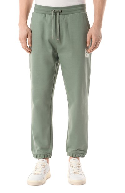 Хлопковые джоггеры HUGO, арт. 50530435, фото 3