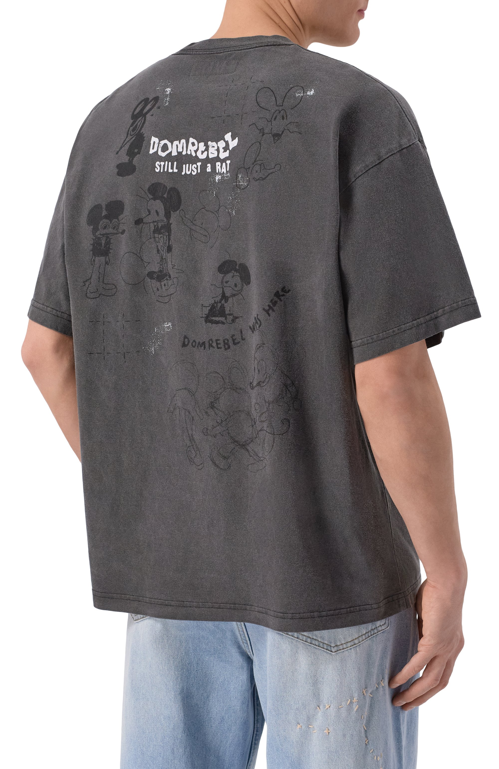 Хлопковая футболка DOMREBEL, арт. M SPIT/T-SHIRT, фото 4