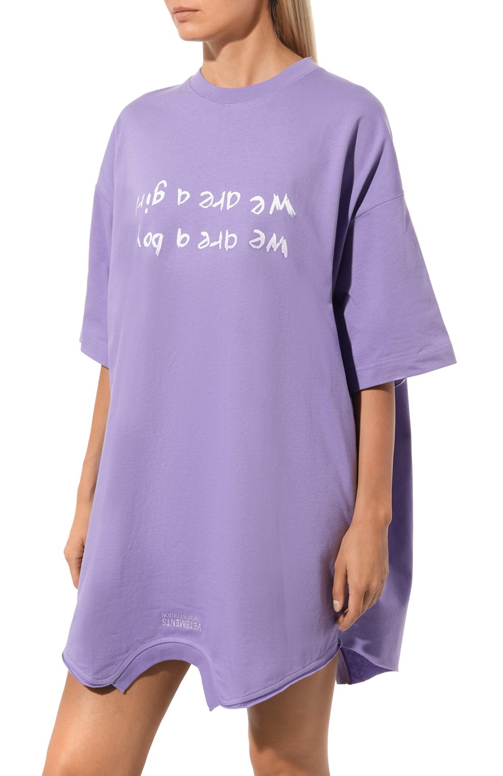 Хлопковая футболка VETEMENTS, арт. UE54TR490U, фото 3