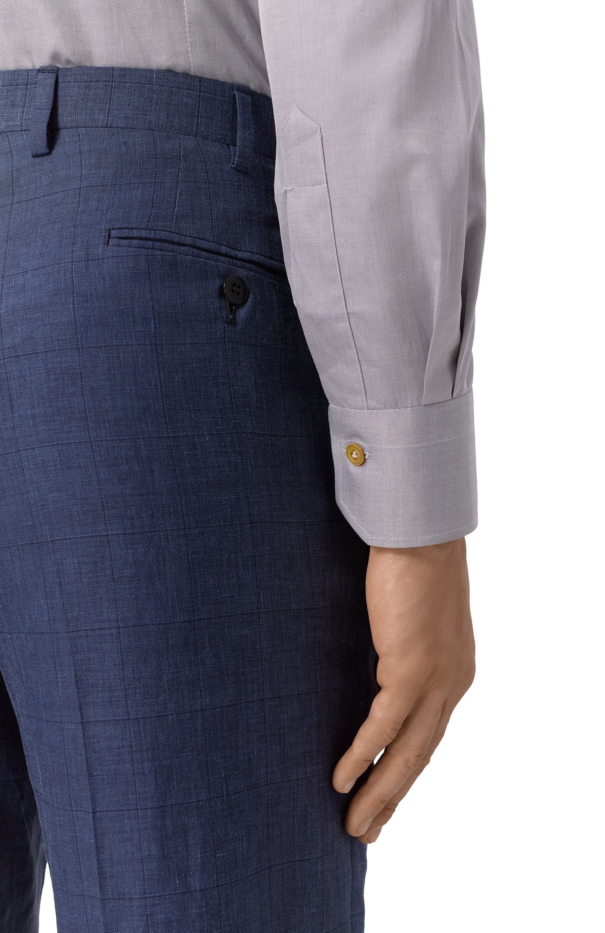 Хлопковая сорочка KITON, арт. UCCH0948806, фото 5