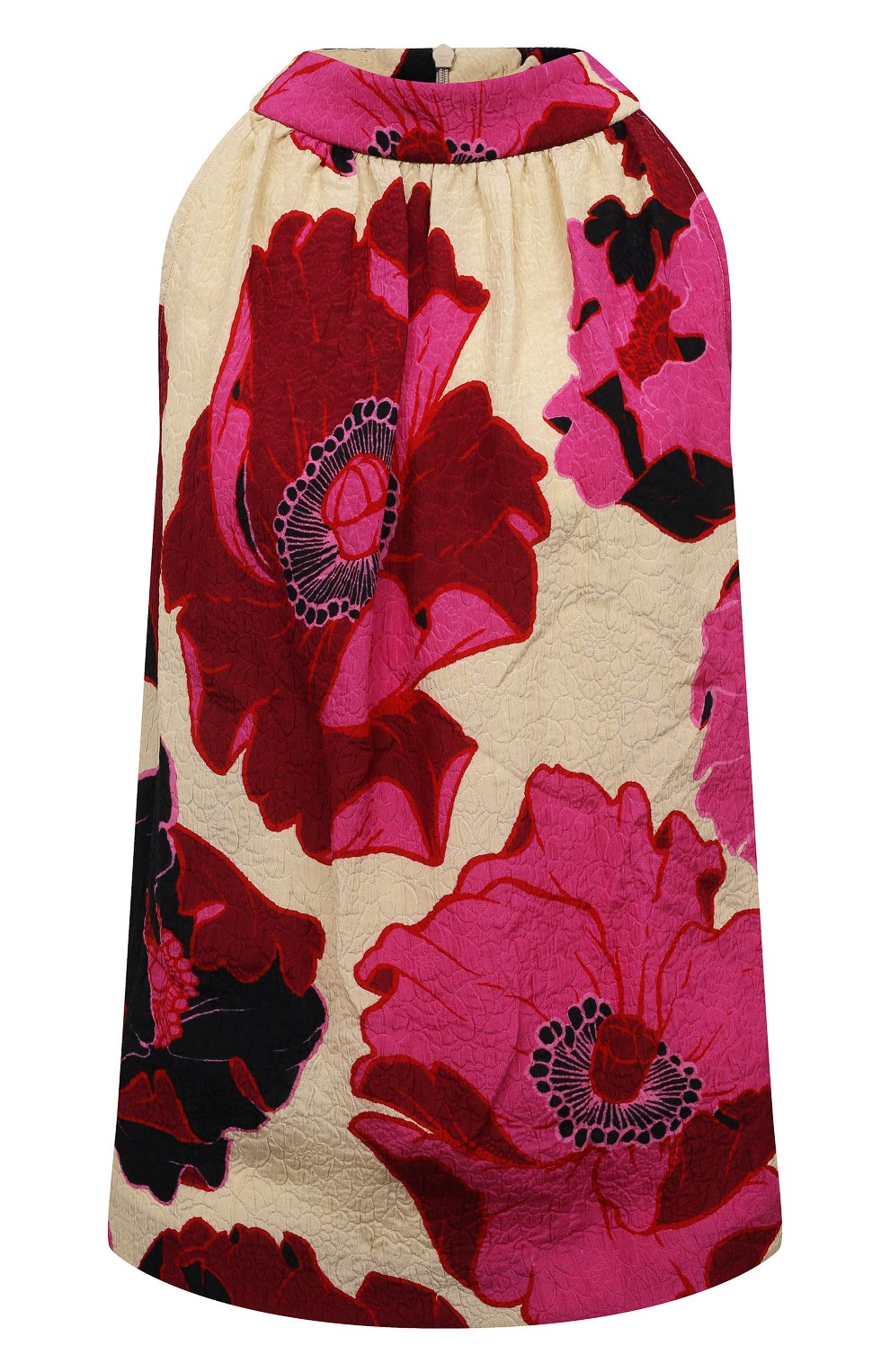 Топ из вискозы и шелка DRIES VAN NOTEN, арт. 222-030797-5158, фото 1