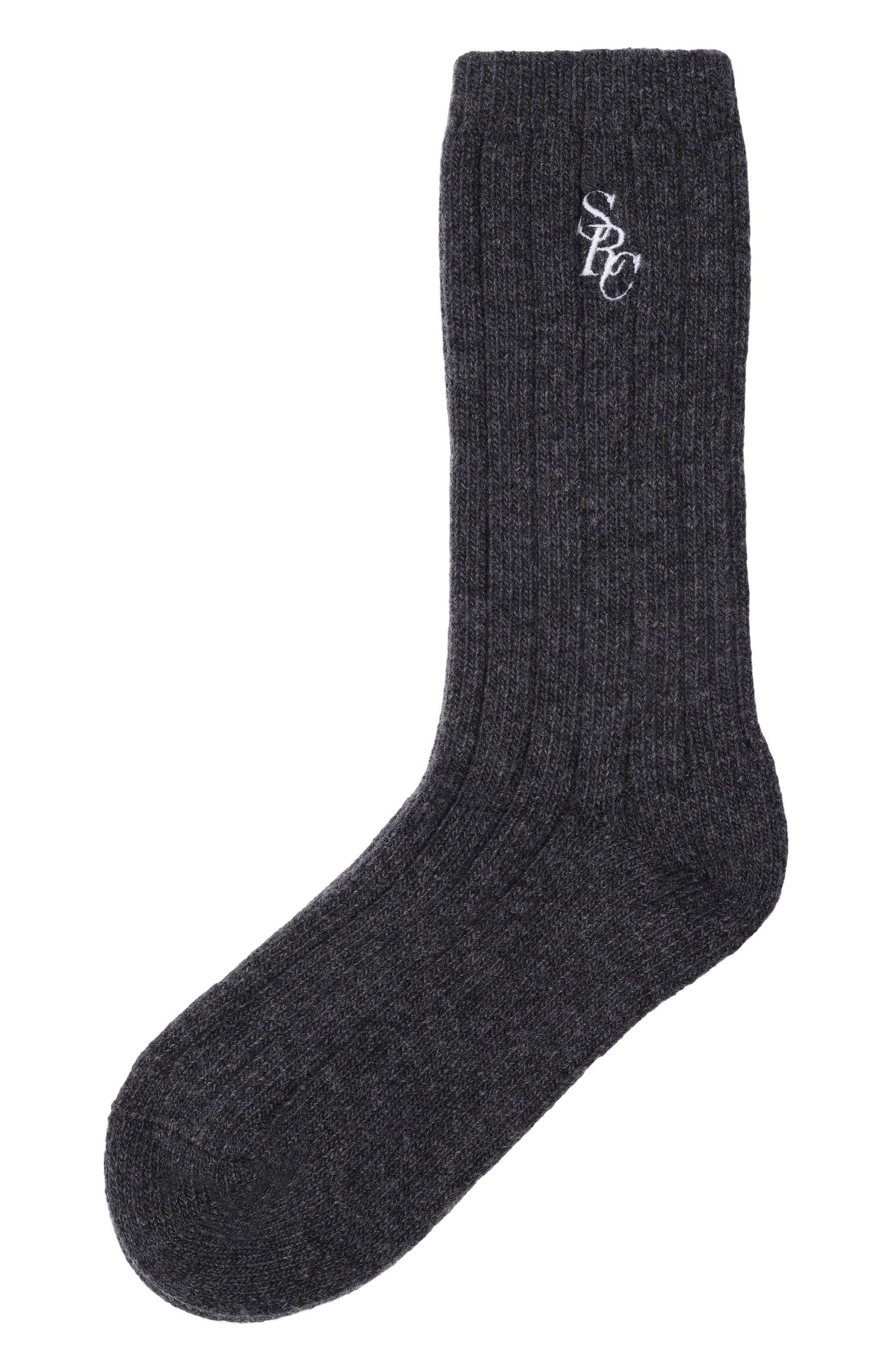 Носки из шерсти и кашемира SPORTY AND RICH, арт. AC07864302GY11, фото 1