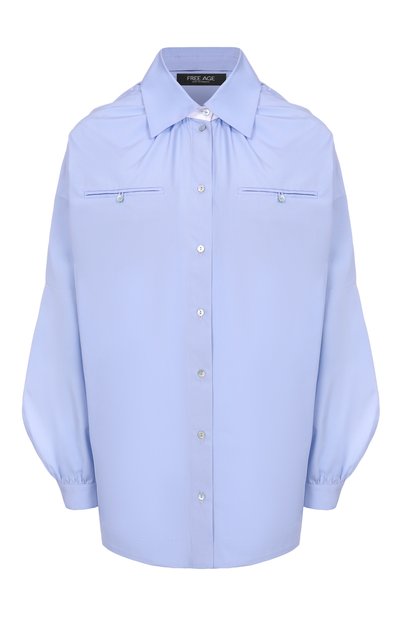 Женская хлопковая рубашка FREEAGE, арт. WS25.BL015.1080.401