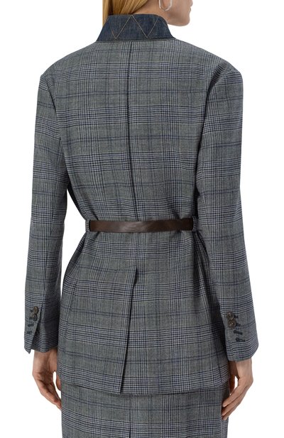 Шерстяной жакет BRUNELLO CUCINELLI, арт. MG5227391P, фото 4