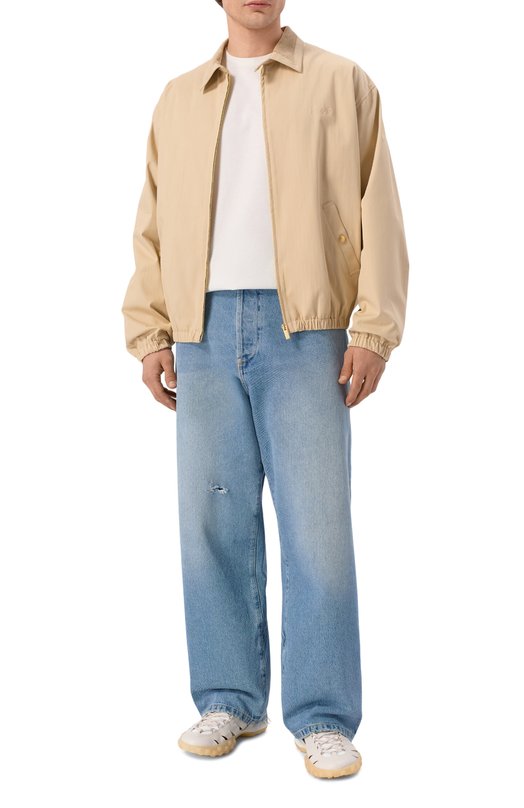 Кожаные кроссовки Moon Jil Sander J33WS0048/P7580 Кремовый  J33WS0048/P7580 Фото 2