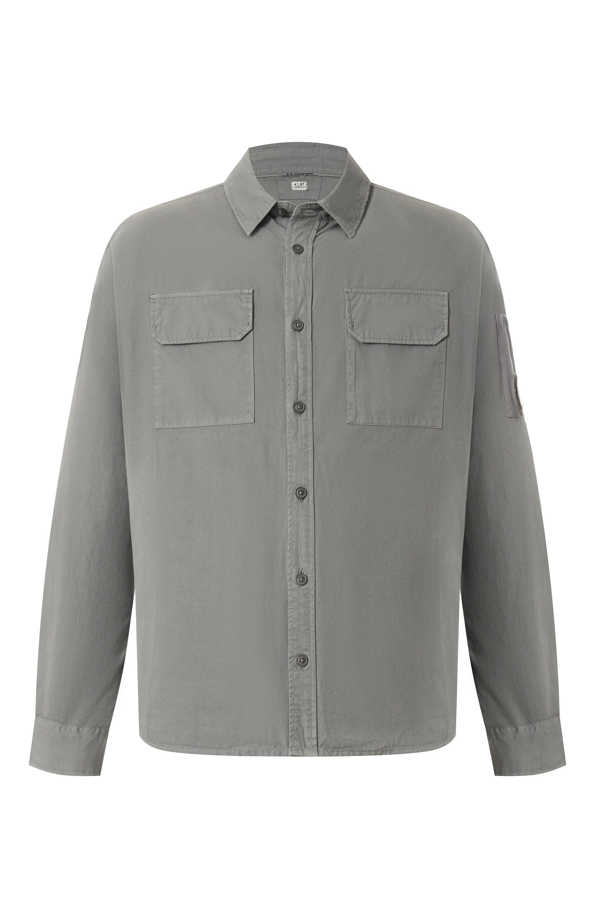 Хлопковая рубашка C.P. COMPANY, арт. 18CMSH140A110143G, фото 1