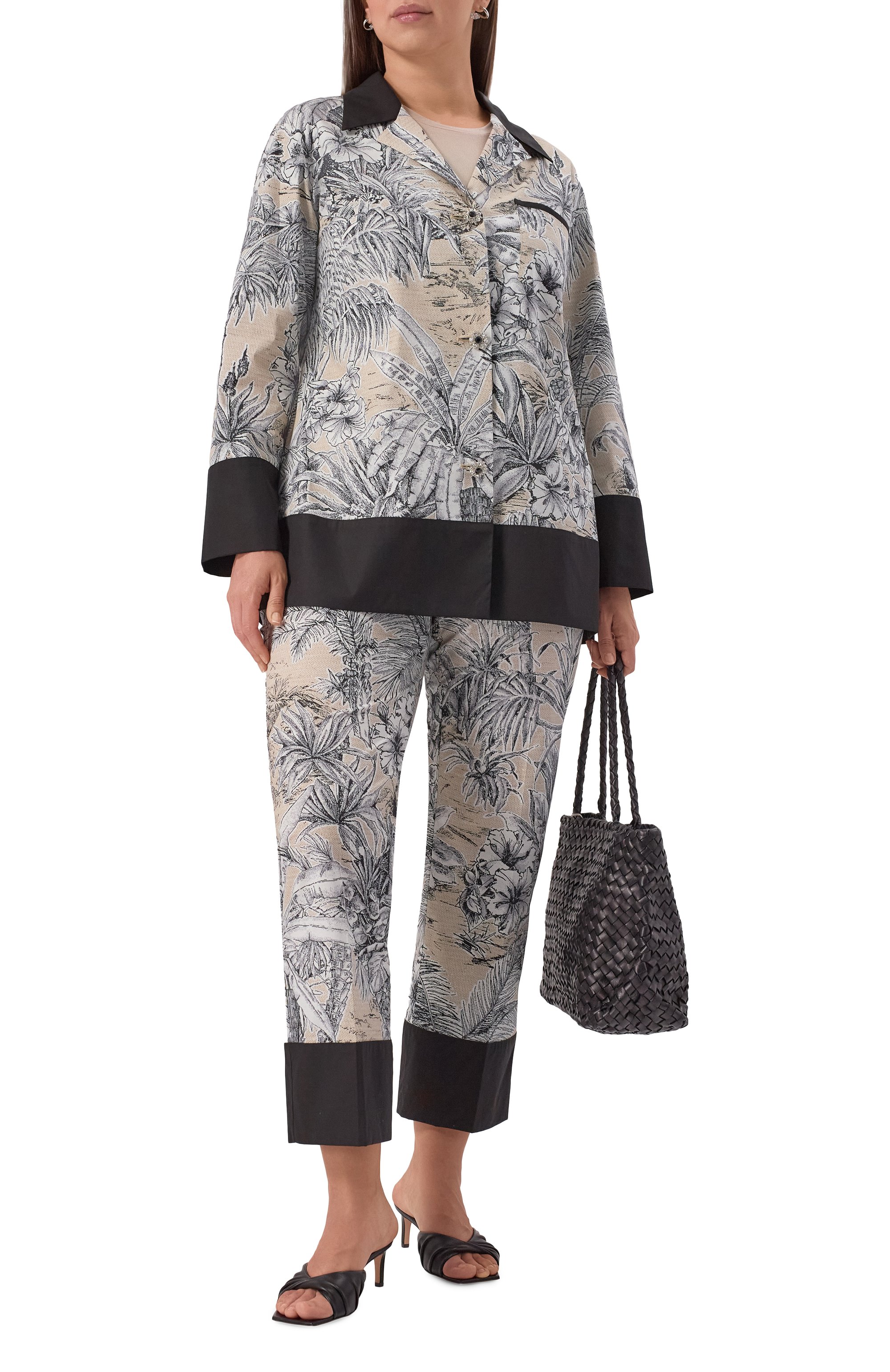 Хлопковая рубашка MARINA RINALDI, арт. P0LTAVA, фото 2