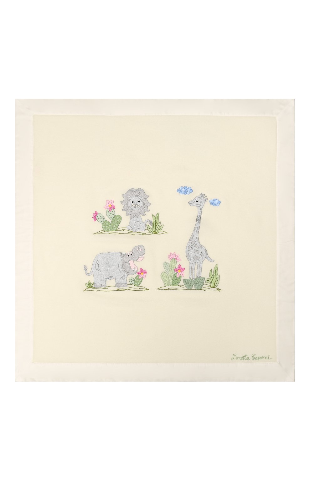 Шерстяное одеяло LORETTA CAPONI, арт. 182K13308302002.GREY, фото 2