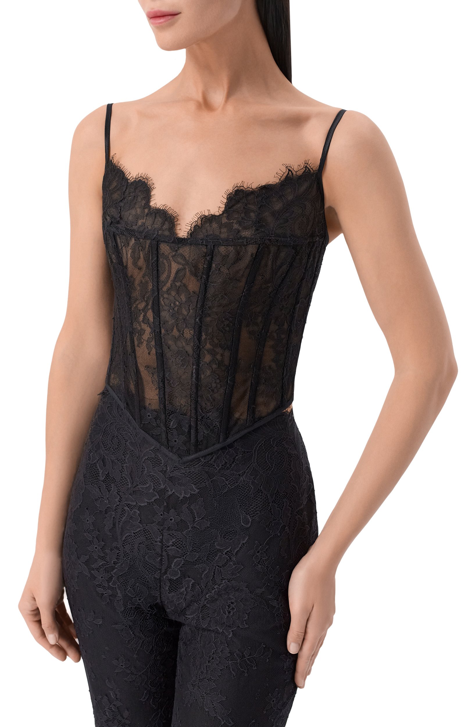 Корсет ZUHAIR MURAD черного цвета по цене 299500 руб., арт. PTP26002/LABL022, фото 3 Корсет ZUHAIR MURAD, арт. PTP26002/LABL022, фото 3